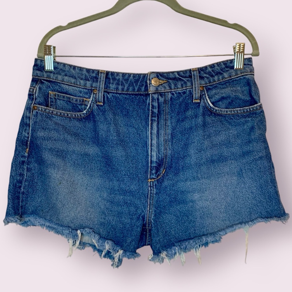 Joe's Jeans Blue Denim Jean Shorts